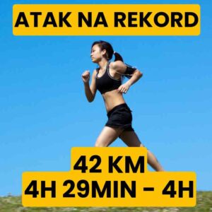 Atak na rekord życiowy 42km - (4h 29min-4h) - 16 tygodni