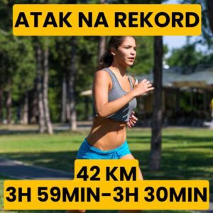 Atak na rekord życiowy 42km - (3h 59min-3h 30min) - 16 tygodni